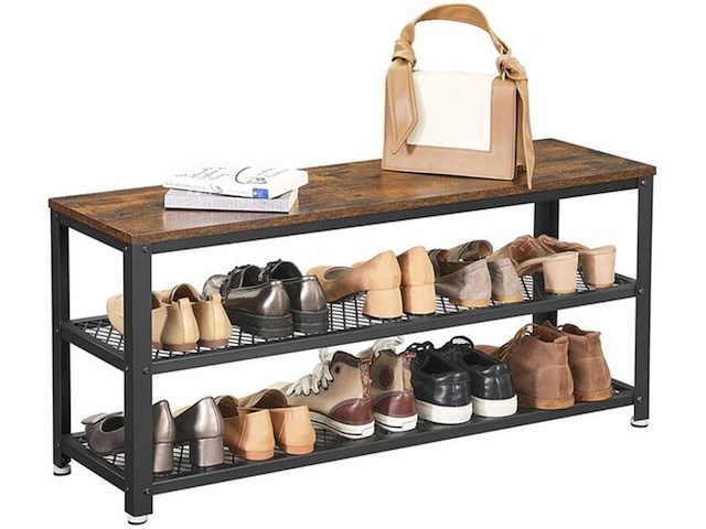 2x pallet met ca. 29x home & living meubelen – salontafels, tv-meubels, schoenenbanken & kledingrekken - afbeelding 1 van  7