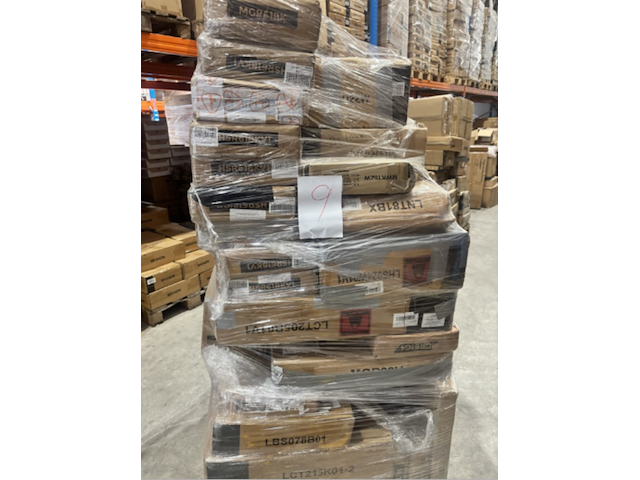 2x pallet met ca. 29x home & living meubelen – salontafels, tv-meubels, schoenenbanken & kledingrekken - afbeelding 3 van  7