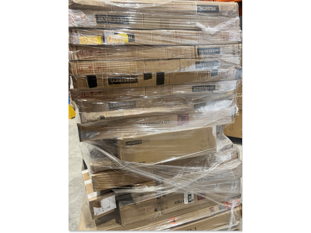 2x pallet met ca. 29x home & living meubelen – salontafels, tv-meubels, schoenenbanken & kledingrekken - afbeelding 5 van  7