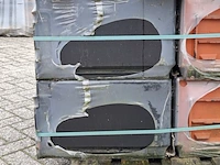 2x pallet met dakpannen nibra, zwart - afbeelding 6 van  11