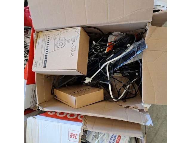 2x pallet met diversen; sfeerartikelen, kantoorbenodigdheden, multimedia - afbeelding 5 van  20