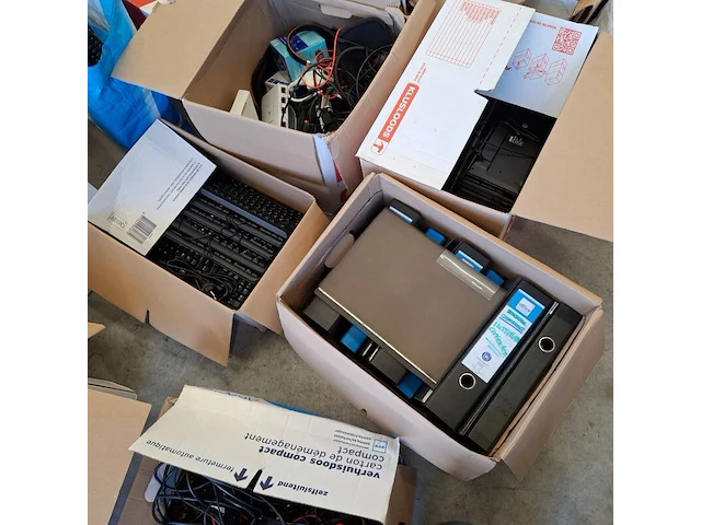 2x pallet met diversen; sfeerartikelen, kantoorbenodigdheden, multimedia - afbeelding 17 van  20