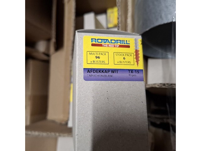 2x pallet met schroeven, o.a. rotadrill - afbeelding 9 van  24