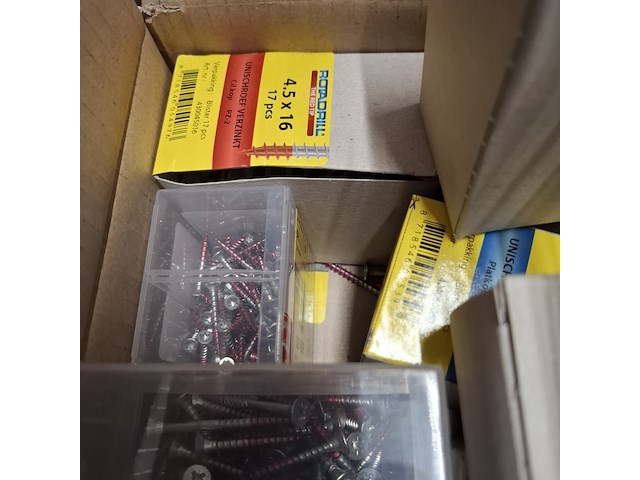 2x pallet met schroeven, o.a. rotadrill - afbeelding 11 van  24