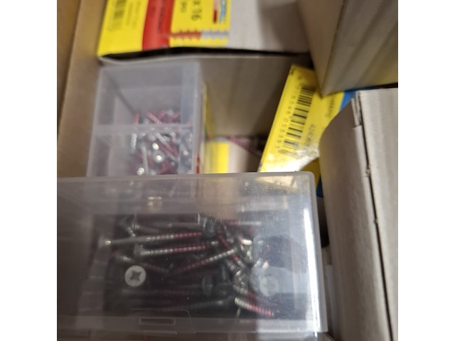 2x pallet met schroeven, o.a. rotadrill - afbeelding 13 van  24