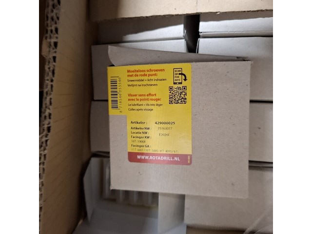 2x pallet met schroeven, o.a. rotadrill - afbeelding 20 van  24