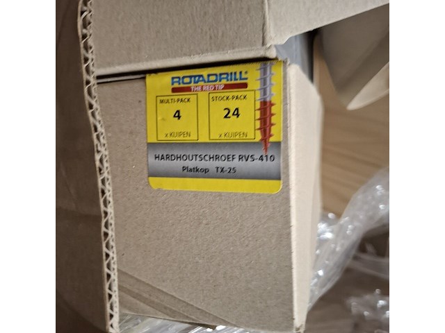 2x pallet met schroeven, o.a. rotadrill - afbeelding 24 van  24