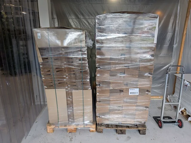 2x pallet met verpakkingsdozen, topa - afbeelding 1 van  5