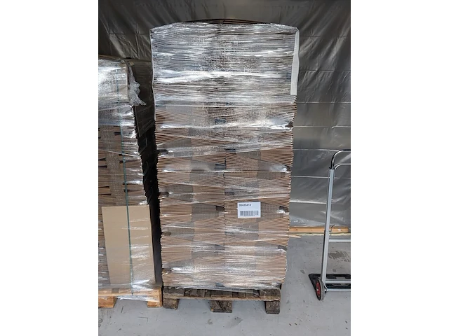 2x pallet met verpakkingsdozen, topa - afbeelding 3 van  5