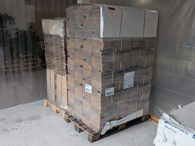 2x pallet met verpakkingsdozen, topa - afbeelding 4 van  5