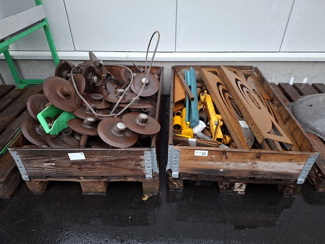 2x pallet o.a. bemesterschijven - afbeelding 1 van  9