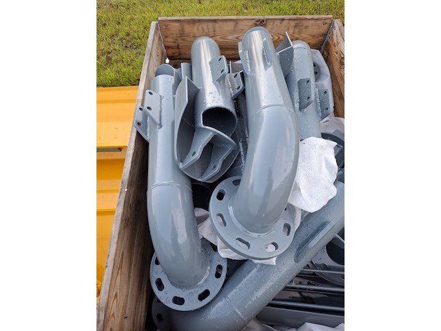 2x pallet o.a. buis met flens, pakkingen - afbeelding 5 van  11