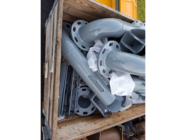 2x pallet o.a. buis met flens, pakkingen - afbeelding 7 van  11