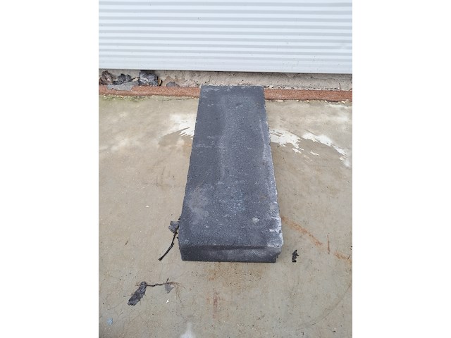 2x pallet stenen, wallblock split, antraciet - afbeelding 5 van  7