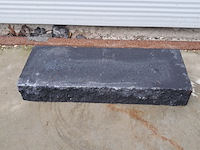 2x pallet stenen, wallblock split, antraciet - afbeelding 6 van  7