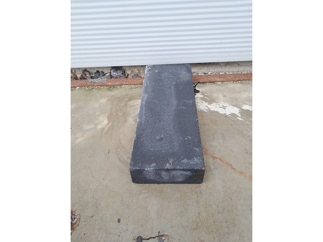 2x pallet stenen, wallblock split, antraciet - afbeelding 7 van  7