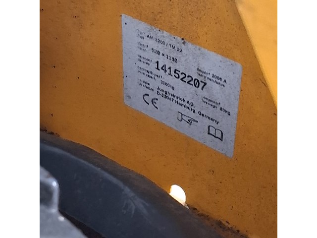 2x palletwagen, am2200 - afbeelding 9 van  13