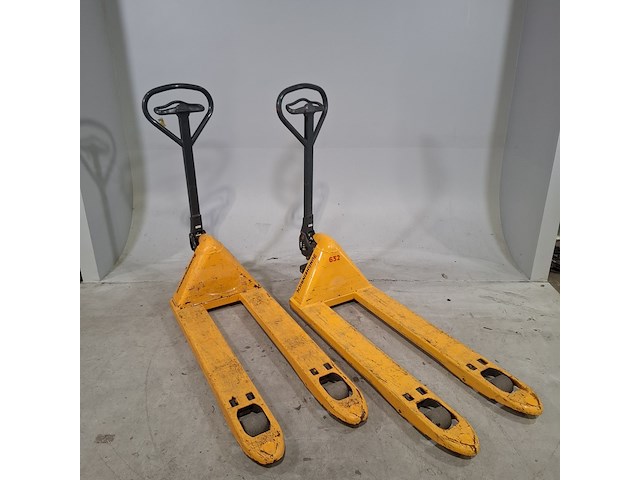 2x palletwagen, jungheinrich, am2200, am22 - afbeelding 1 van  18