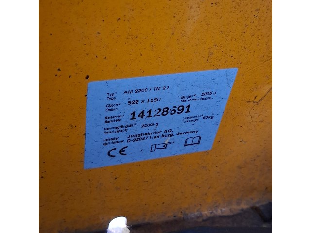 2x palletwagen, jungheinrich - afbeelding 8 van  11