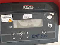 2x palletwagen met weegschaal, ravas, 2100, savar 2100 - afbeelding 3 van  15