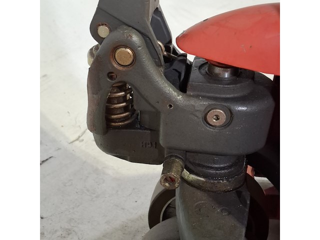 2x palletwagen met weegschaal, ravas, o.a 1100, 2100 - afbeelding 2 van  15