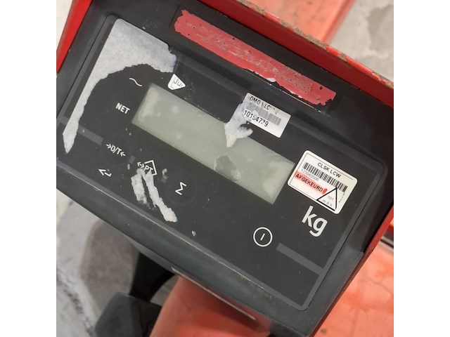 2x palletwagen met weegschaal, ravas, o.a 1100, 2100 - afbeelding 5 van  15