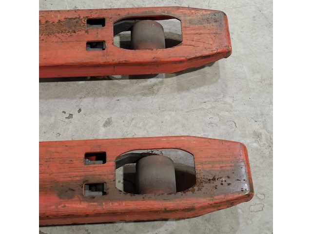 2x palletwagen met weegschaal, ravas, o.a 1100, 2100 - afbeelding 7 van  15