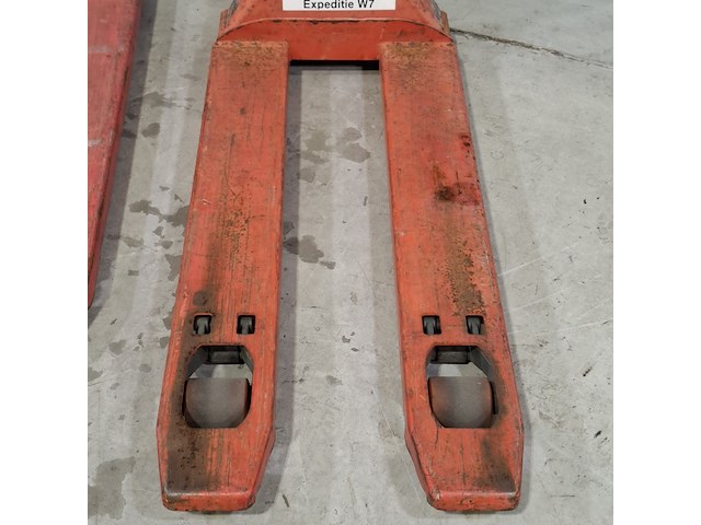 2x palletwagen met weegschaal, ravas, o.a 1100, 2100 - afbeelding 9 van  15