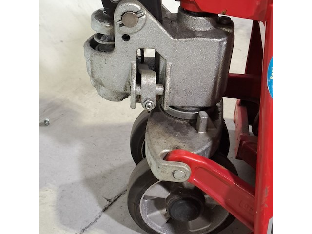 2x palletwagen met weegschaal, ravas, o.a 1100, 2100 - afbeelding 10 van  15