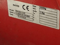 2x palletwagen met weegschaal, ravas, o.a 1100, 2100 - afbeelding 12 van  15