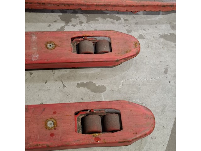 2x palletwagen met weegschaal, ravas, o.a 1100, 2100 - afbeelding 14 van  15