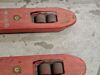 2x palletwagen met weegschaal, ravas, o.a 1100, 2100 - afbeelding 14 van  15