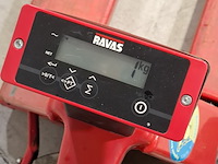 2x palletwagen met weegschaal, ravas, o.a 1100, 2100 - afbeelding 15 van  15