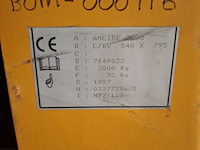 2x palletwagen, o.a ameise, o.a tm2000 - afbeelding 12 van  15