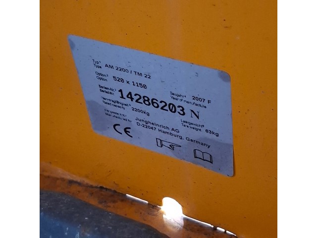2x palletwagen, o.a. jungheinrich - afbeelding 9 van  17