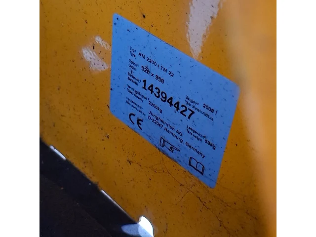 2x palletwagen, o.a. jungheinrich - afbeelding 3 van  12