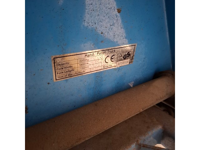 2x palletwagen, o.a. quicklift - afbeelding 3 van  11