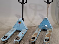 2x palletwagen, o.a. quicklift
