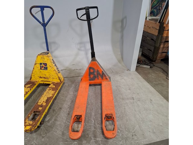 2x palletwagen, stöcklin/bt-lifter - afbeelding 5 van  12