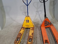 2x palletwagen, stöcklin/bt-lifter - afbeelding 6 van  12