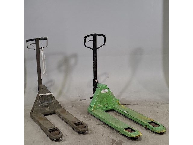 2x palletwagen - afbeelding 1 van  12