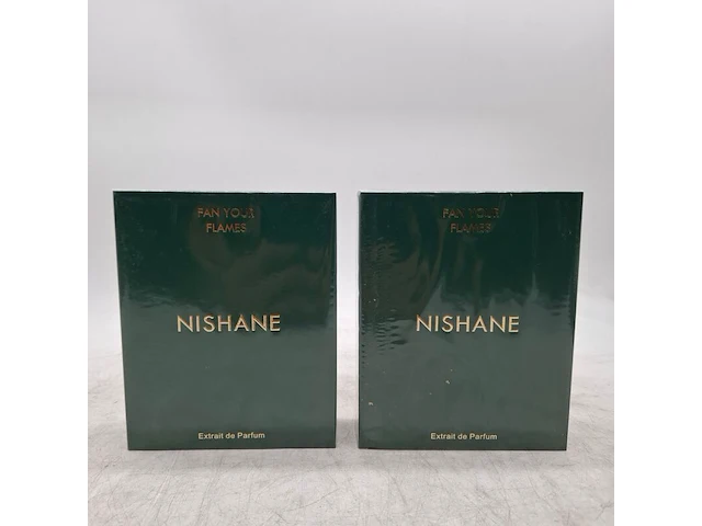 2x parfum, nishane, fan your flames - afbeelding 1 van  3