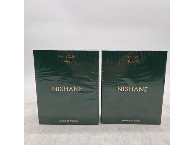 2x parfum, nishane, fan your flames - afbeelding 1 van  3