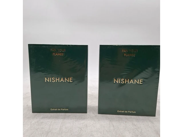 2x parfum, nishane, fan your flames - afbeelding 1 van  3