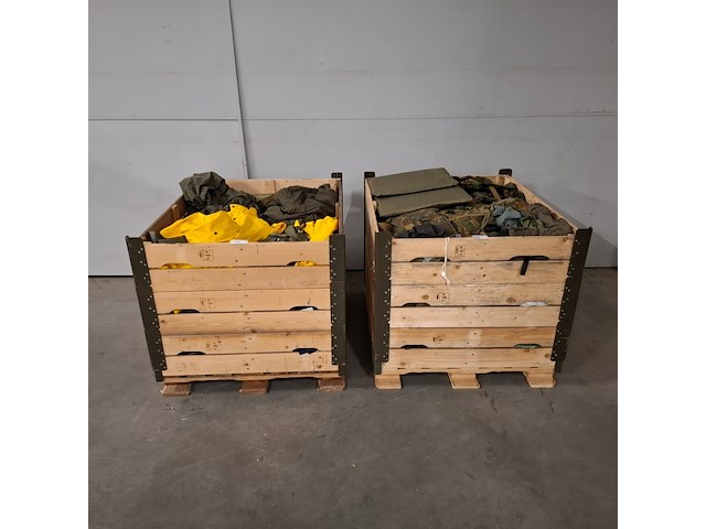 2x partij camouflage kleding en uitrusting, woodland / kpu / kl / falke / profile - afbeelding 1 van  8