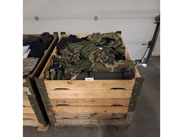2x partij camouflage kleding en uitrusting, woodland / kpu / kl / falke / profile - afbeelding 3 van  5