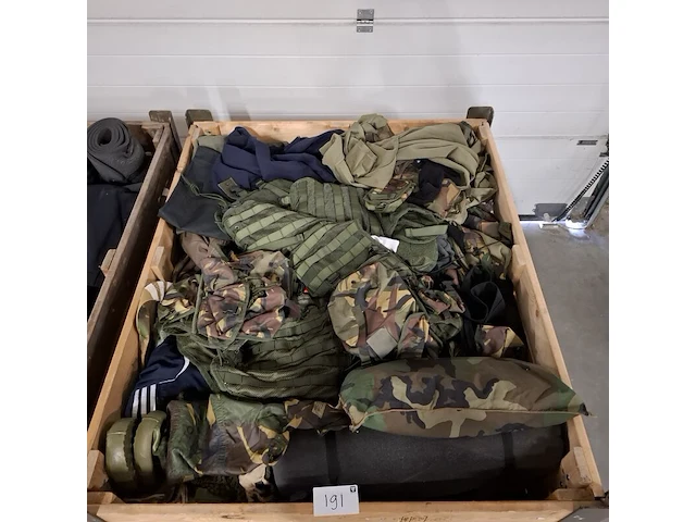 2x partij camouflage kleding en uitrusting, woodland / kpu / kl / falke / profile - afbeelding 4 van  5