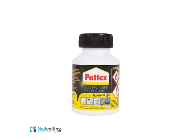 2x pattex harde pvc lijm 100 ml wvp € 8,95 - afbeelding 3 van  3