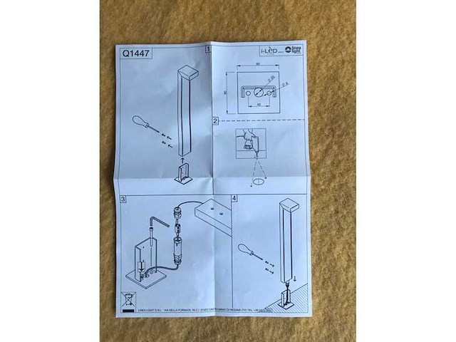 2x peak buitenverlichting staand i-led, etc0000035827, zwart - afbeelding 2 van  8