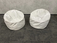 2x pedrali island - zitzak - zilver ø90 - afbeelding 1 van  9